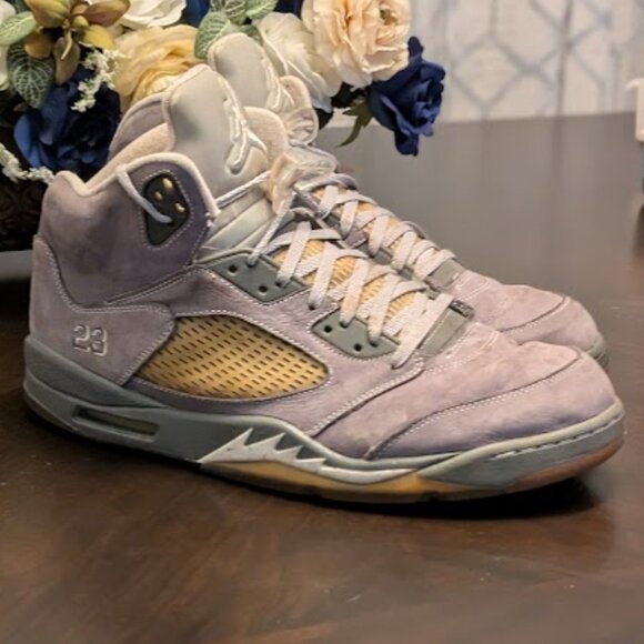 ⬇️PD⬇️S7 2010 JORDAN RETRO 5 Wolf Sneakers - Picture 2 of 11